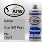 Preview: Dodge, Opal S/G Pearl, W4 / SW4: 400ml Sprühdose, von ATW Autoteile West.